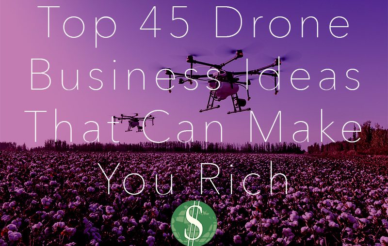 Top 45 Drone Business Ideas That Can Make You Rich