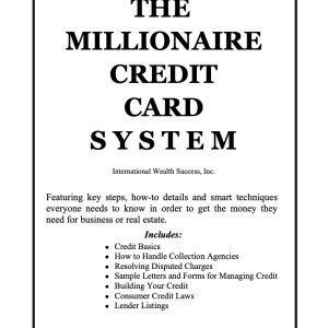 IWS-68 : The IWS Millionaire Credit Card System